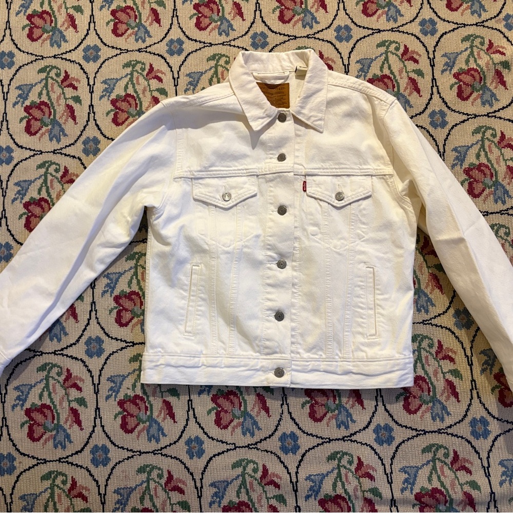 Levi's Women's Cream Jean Jacket